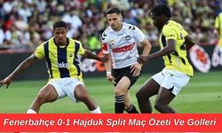 Fenerbahçe 0-1 Hajduk Split Maç Özeti Ve Golleri