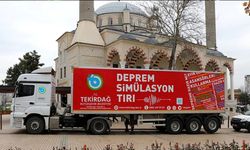 Deprem simülasyon TIR’ı Çerkezköy’e geliyor