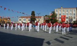 Edirne'nin ilçelerinde 29 Ekim Cumhuriyet Bayramı coşkuyla kutlandı