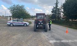 Trafik denetimlerinde 100 araç trafikten men edildi