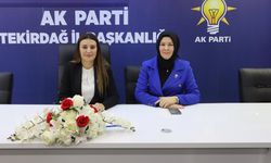 Yeliz Ergin, AK Parti Tekirdağ İl Kadın Kolları Başkanlığı görevine başladı