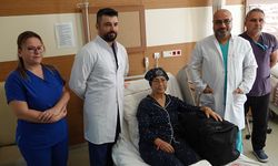 ÇOMÜ Hastanesi Organ Nakli Merkezi'nde 10 yılın ardından sağlığına kavuşan Hatice Ayçin mutluluğunu paylaştı