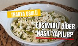 Ekşimikli Biber Nasıl Yapılır? Trakya Usulü Lorlu Biber Tarifi!