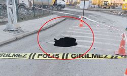 Çerkezköy’de faciaya ramak kala: Doğalgaz hattı üzerindeki yol çöktü!