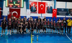 Vize'de yıldız erkek voleybol turnuvası sona erdi