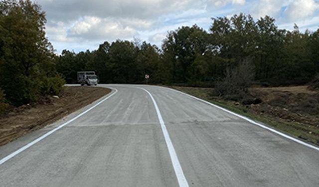 Pınarça ile Safaalan arasındaki yol yapıldı