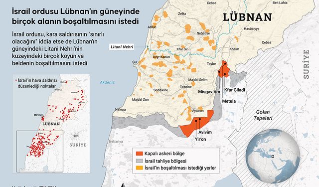 İsrail Ordusu, Lübnan'da boşaltma istedi: Kara saldırısı sınırlı olacak mı?