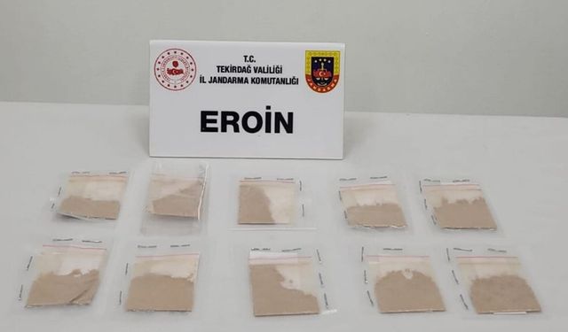 Tekirdağ'da yasaklı madde operasyonunda 12 şüpheli gözaltına alındı