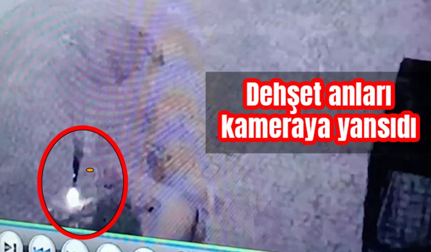 Kuryeye kurşun yağdırdı