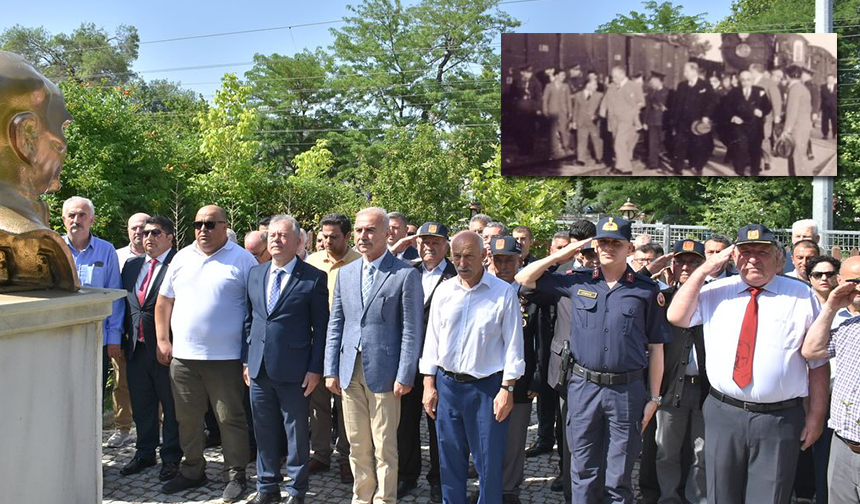 Atatürk’ün Muratlı’ya gelişinin 88.yılı kutlandı