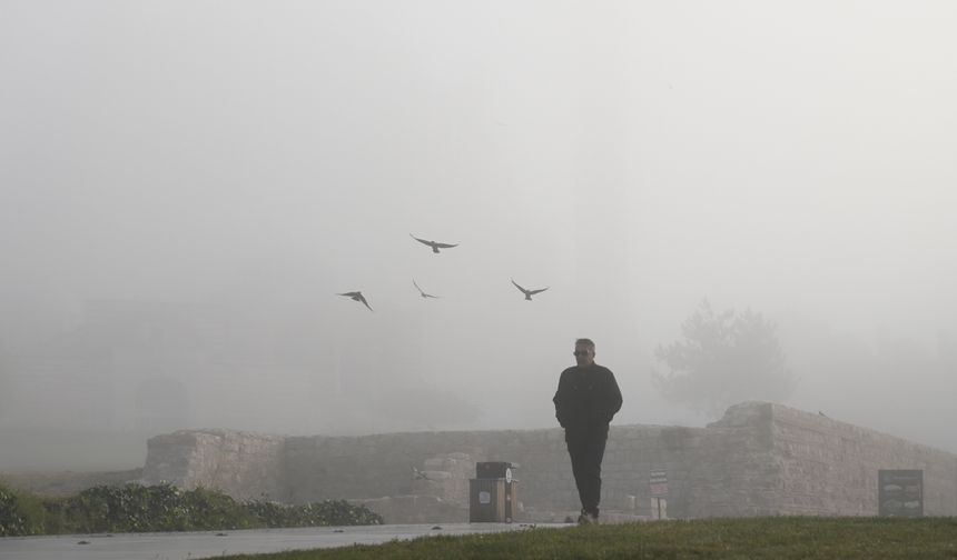 Edirne'de sis tüm şehri etkisi altına aldı