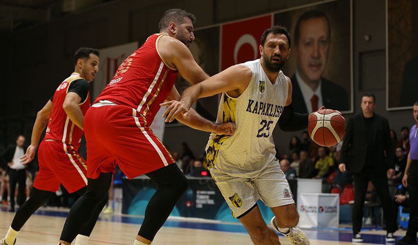 Kapaklıspor sahasında mağlup: 75-71