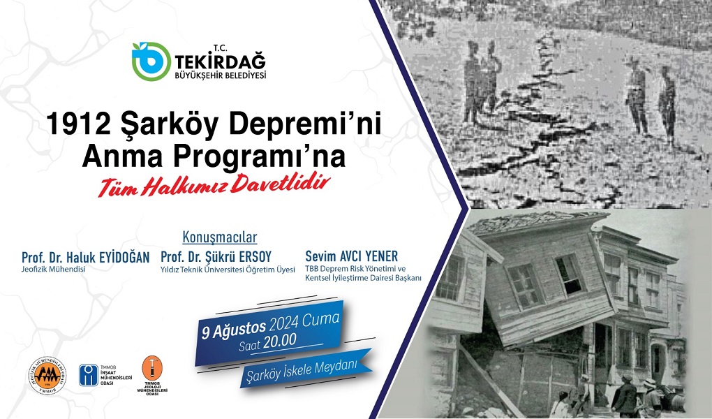 Büyük Mürefte Depremi̇'ni̇n Yildönümünde Di̇rençli̇ Kent Buluşmasi