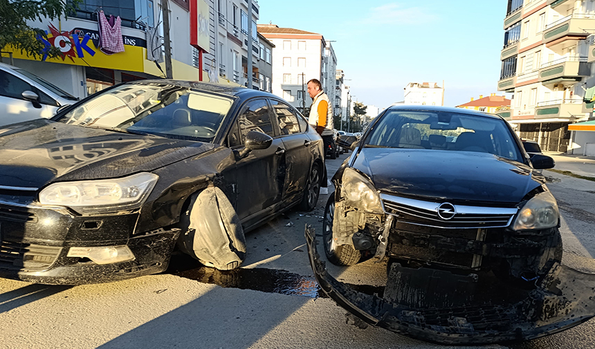 Çerkezköy’de Korkutan Kaza