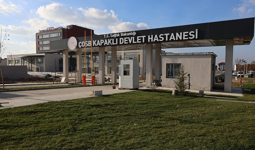 Kapaklı Devlet Hastanesi Yapımında Sona Gelindi